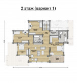 Дом из клееного бруса VZ-389